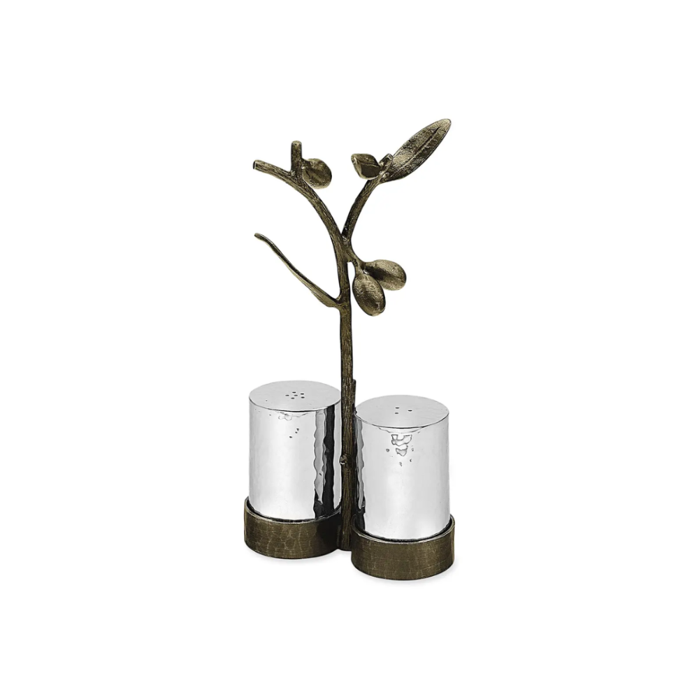 Michael Aram Olive Branch Salt and Pepper Set