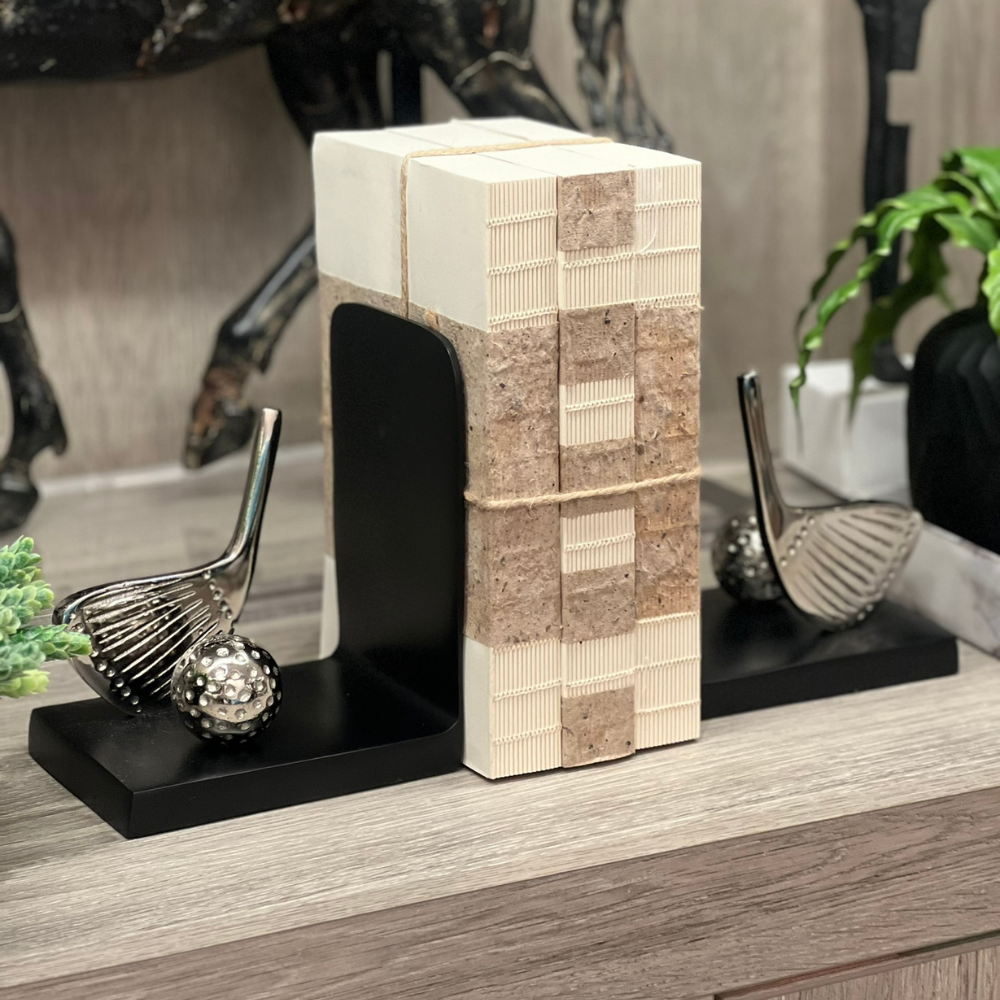 Golf Bookends