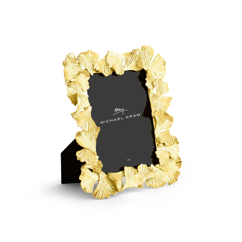 Michael Aram Golden Ginkgo Frame 5x7