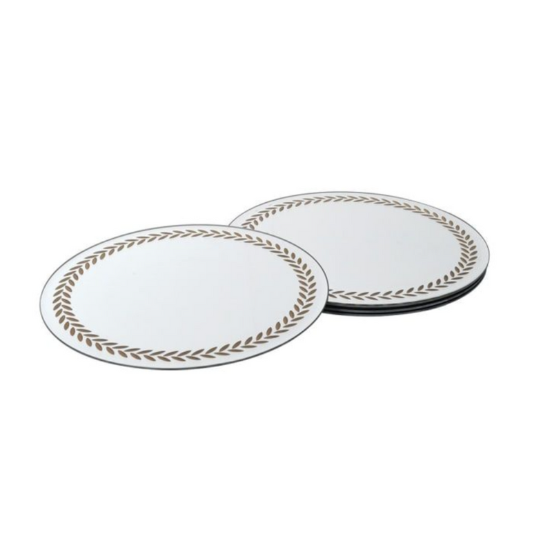 Clara Round Mirrored Placemats