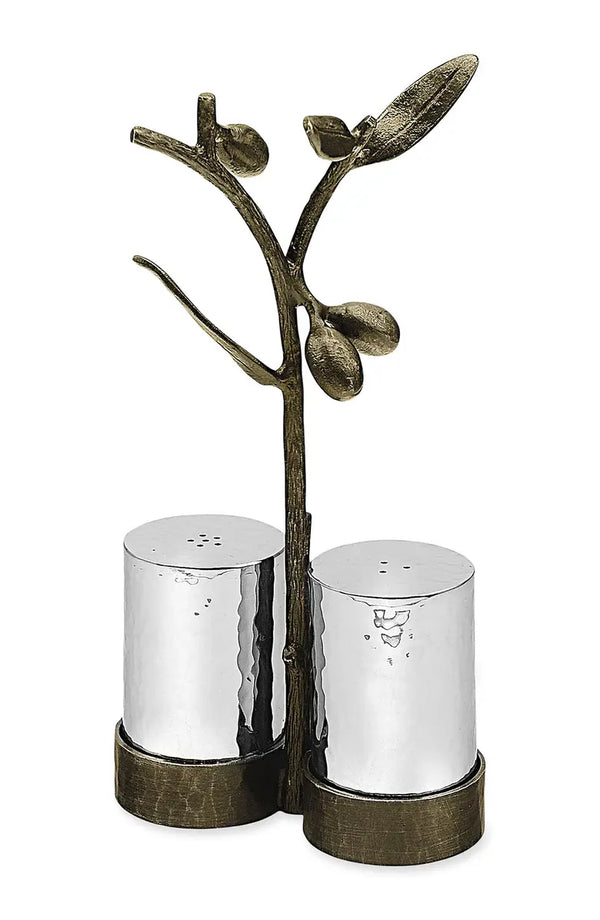 Michael Aram Olive Branch Salt and Pepper Set