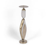 Cream Shagreen Candle Base