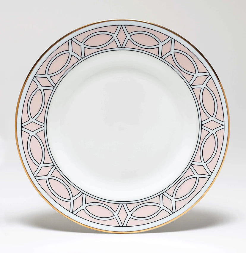 Blush Loop Tea Plate