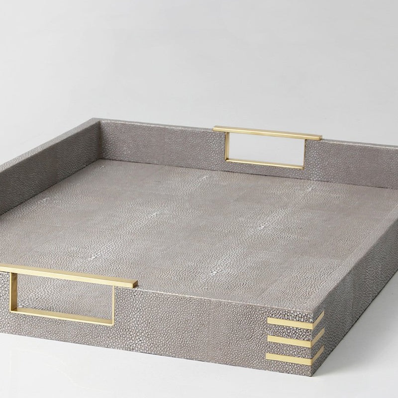 Serving Tray Barley Shagreen